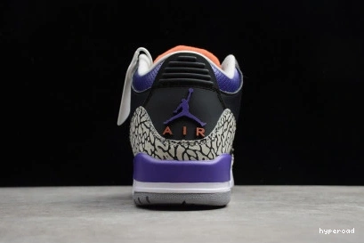 Hyperoad 3 BLACK PURPLE JORDAN RETRO - COURT 1112